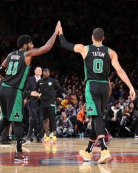  塔图姆末节爆发绿军加时险胜雄鹿