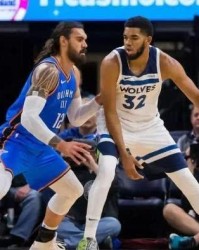  森林狼全队六人上双，集体篮球击败雷霆队